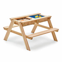 Plum Surfside Wooden Sand & Water Picnic Table | Outdoor Play for Kids