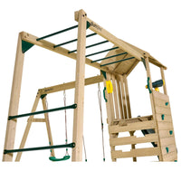 Plum Lookout Tower Play Centre with Swings and Monkey Bars | Outdoor Adventure Playset for Kids