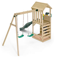 Plum Lookout Tower Play Centre with Swings and Monkey Bars | Outdoor Adventure Playset for Kids