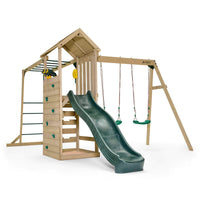 Plum Lookout Tower Play Centre with Swings and Monkey Bars | Outdoor Adventure Playset for Kids