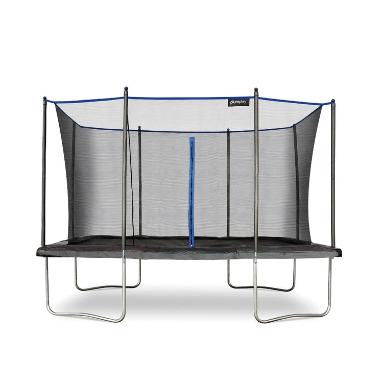 Plum 12x8ft Rectangular Trampoline with Enclosure – Superior Bounce & Safety