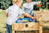 Plum Sandy Bay Wooden Sand & Water Tables | Versatile Outdoor Playset for Kids