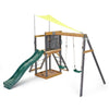 Plum Play Siamang Playcentre|8ft Slide| Cargo Net| Sandpit| Chalk Wall| Shade Cover