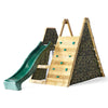 Plum Climbing Pyramid with Slide | Wooden Jungle Gym for Kids Outdoor Play