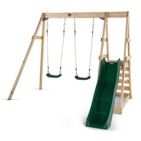 Tamarin Natural Wood Swing Set