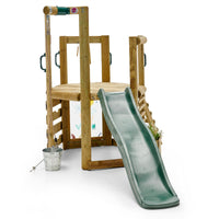 Plum Woodland Treehouse | Wooden Jungle Gym for Kids with Accessories