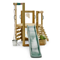 Plum Woodland Treehouse | Wooden Jungle Gym for Kids with Accessories