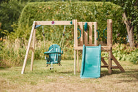 Plum Junior Activity Centre | Wooden Climbing Frame for Toddlers & Kids Outdoor Play