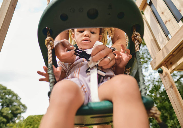 Plum Junior Activity Centre | Wooden Climbing Frame for Toddlers & Kids Outdoor Play