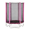 Plum 4ft Junior Springsafe Trampoline & Enclosure - Pink | Secure Outdoor Trampoline for Toddlers & Kids