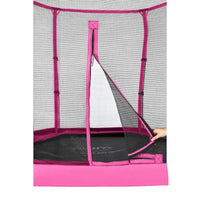 Plum 7ft Junior Trampoline with Enclosure Net - Pink | Fun & Secure Kids Trampoline