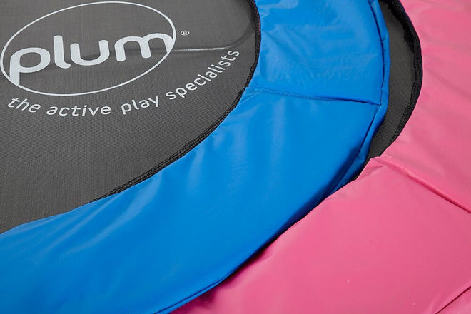 6ft Junior Trampoline - Safety Pad (Blue & Pink)