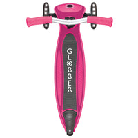 Globber MASTER Foldable 3 wheel Scooter with light up wheels | PINK