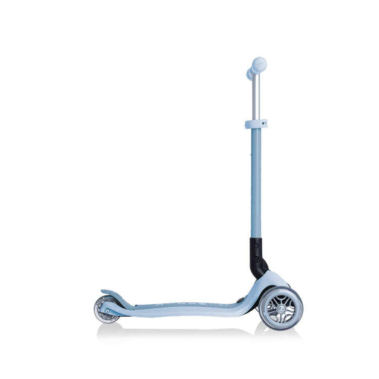 Globber ECOLOGIC GO UP Foldable Plus Convertible Scooter - Blueberry | 3-in-1 Scooter for Kids