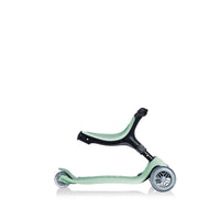 Globber GO UP Active ECOLOGIC Scooter - Pistachio | 3-in-1 Convertible Toddler Scooter with Adjustable Height