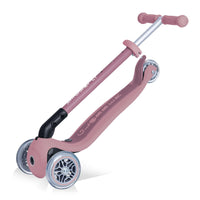 Globber ECOLOGIC GO UP ACTIVE Scooter - Berry | 3-in-1 Scooter for Toddlers & Kids