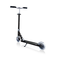 Globber Flow Element Scooter - Black | Sturdy Design with Adjustable Handlebars for Smooth Rides