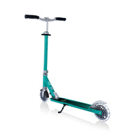 Globber Flow Element Scooter - Jade | Sturdy Design with Adjustable Handlebars for Smooth Rides