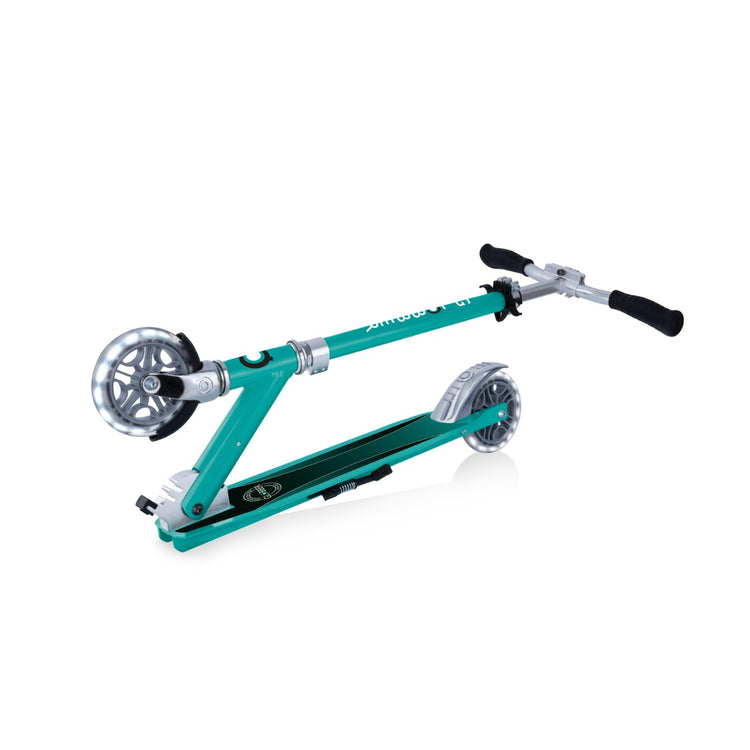 Globber Flow Element Scooter - Jade | Sturdy Design with Adjustable Handlebars for Smooth Rides