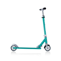 Globber Flow Element Scooter - Jade | Sturdy Design with Adjustable Handlebars for Smooth Rides