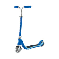 Globber FLOW 125 scooter with light up wheels - Navy Blue