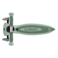 Globber GO UP Baby Lights 360 Scooter - Sage & Olive | 3-in-1 Toddler Scooter with LED Wheels & Adjustable Handlebars