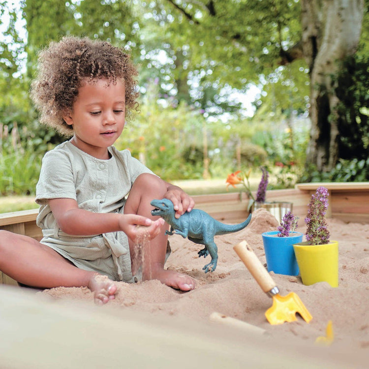 Plum Giant Octagonal Wooden Sandpit | Large Outdoor Sandbox for Kids