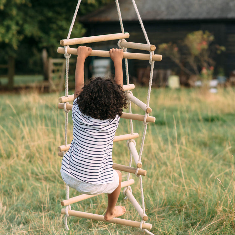 Rope Ladder Swing Accessory - Turquoise Lifestyle