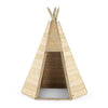 Plum Teepee Hideaway Cubby | Wooden Kids Outdoor Playhouse