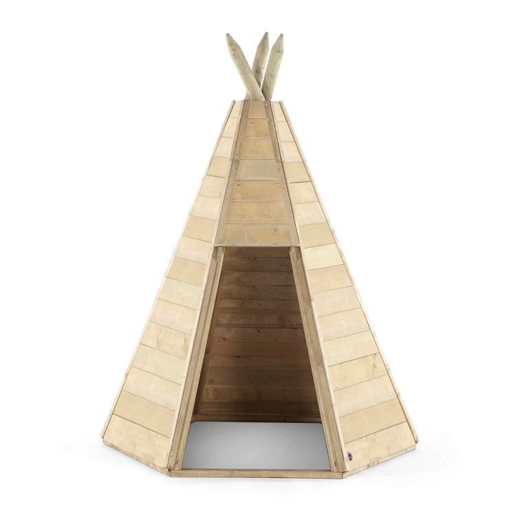 Children's Wooden Teepee Hideaway - Cutout