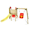 Plum Toddler Tower Wooden Climbing Frame with Slide & Swing | Perfect for Active Play