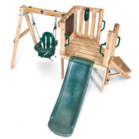 Plum Junior Activity Centre | Wooden Climbing Frame for Toddlers & Kids Outdoor Play