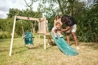 Plum Junior Activity Centre | Wooden Climbing Frame for Toddlers & Kids Outdoor Play