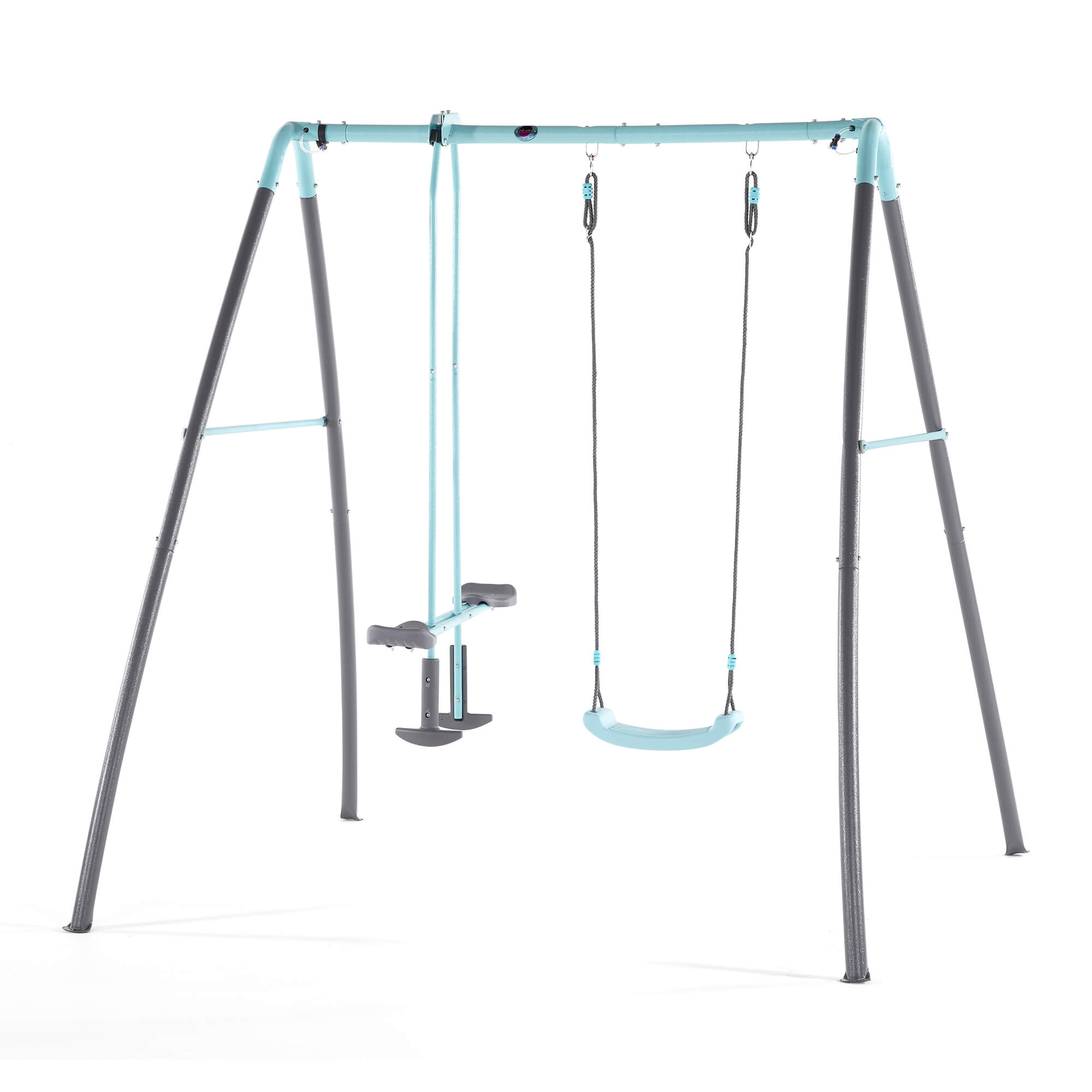 plum swing set metal